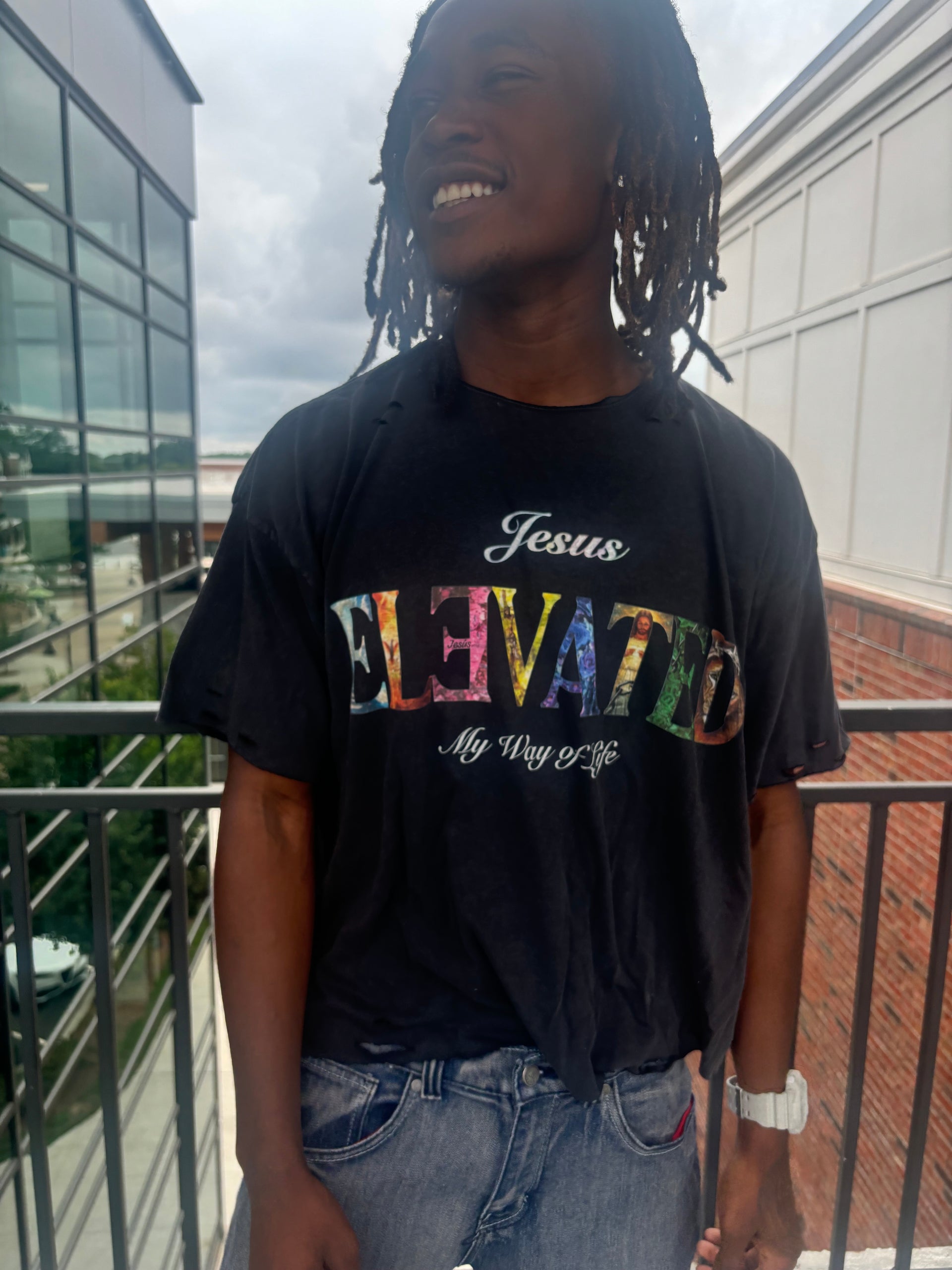 Jesus Elevated My Way Of Life Tee