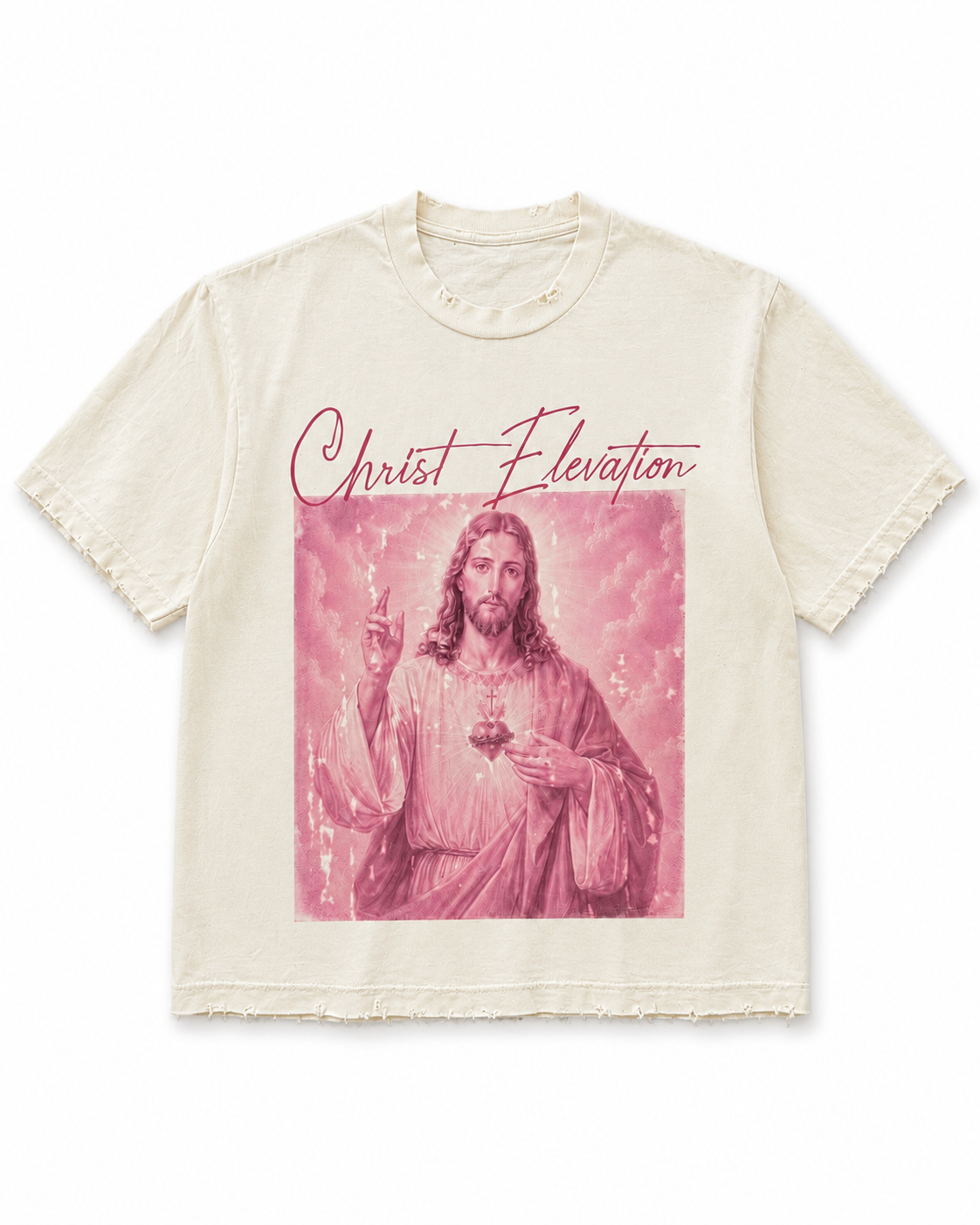 Christ Elevation Cream Tee